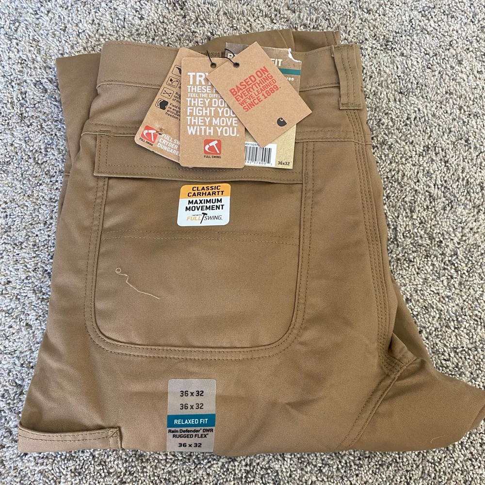 Carhart relaxed fit mens pants